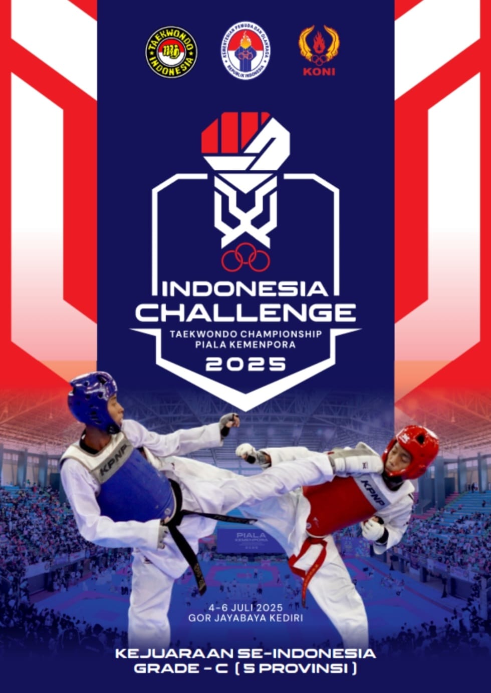 Ajang Pertarungan Prestasi Taekwondo di Tanah Air Taekwondo Indonesia Dojang SINGOPRONO