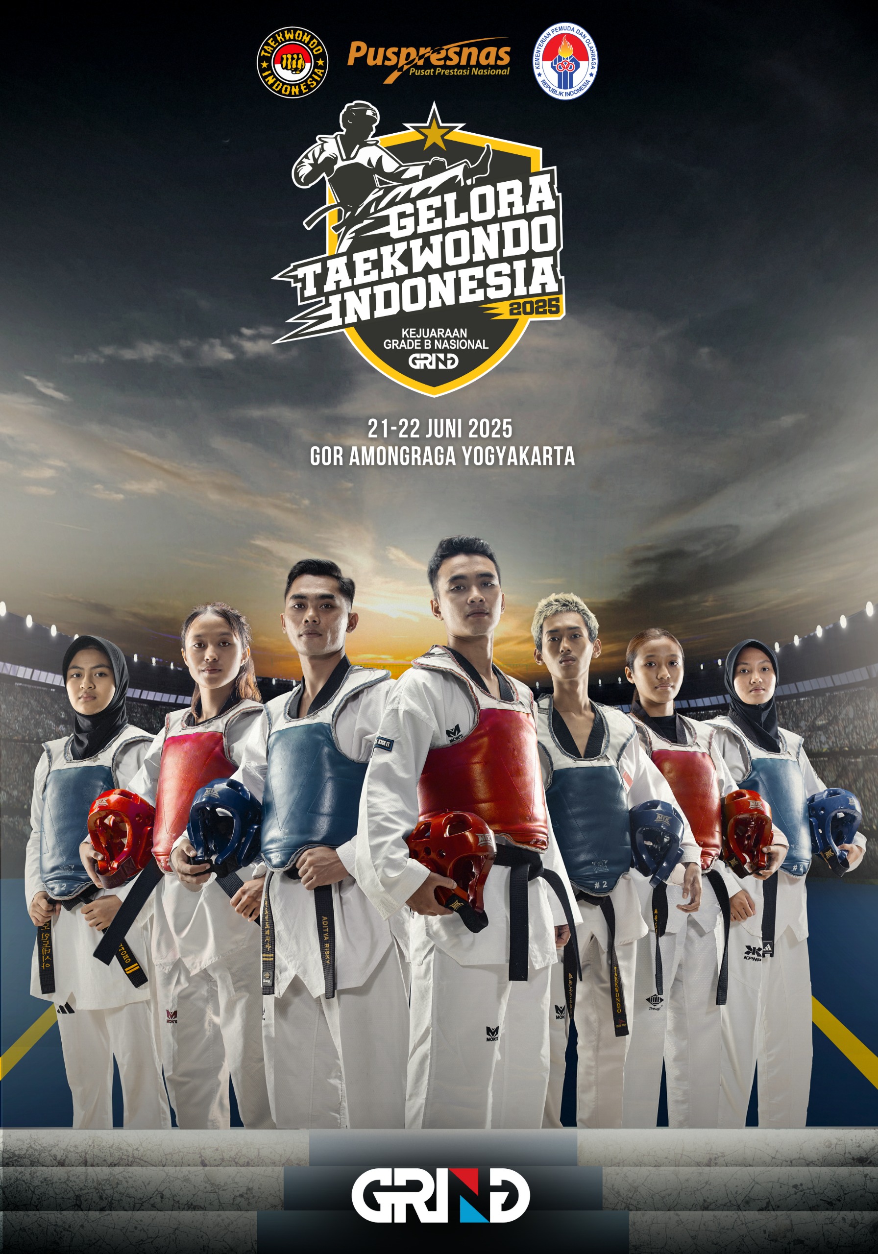 Panggung Juara Taekwondo Indonesia Taekwondo Indonesia Dojang SINGOPRONO
